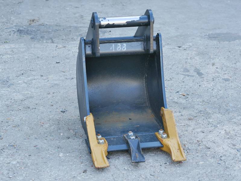 Łyżka 200mm do kopania do minikoparki bez zębów - Lehnhoff MS01