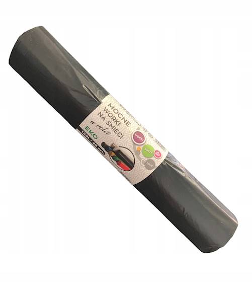 Worki na śmieci CZARNE 120/25 szt LDPE 