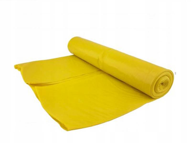 Worki na śmieci ŻÓŁTE 120/25 szt LDPE