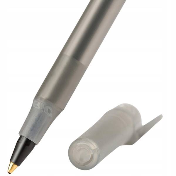 Długopis ROUND STIC SIMPLY czarny 60 sztuk  -  BIC