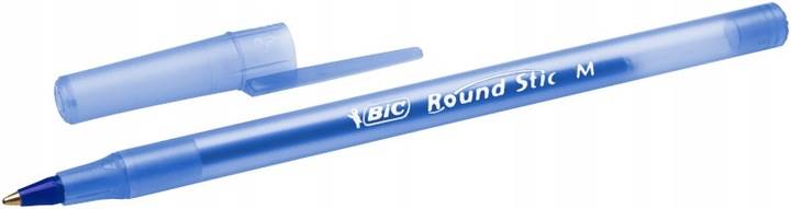 Długopis ROUND STIC SIMPLY niebieski 60 sztuk-BIC 