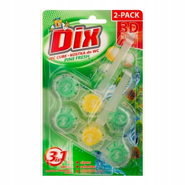DIX KULKI DO WC 3D LEŚNY