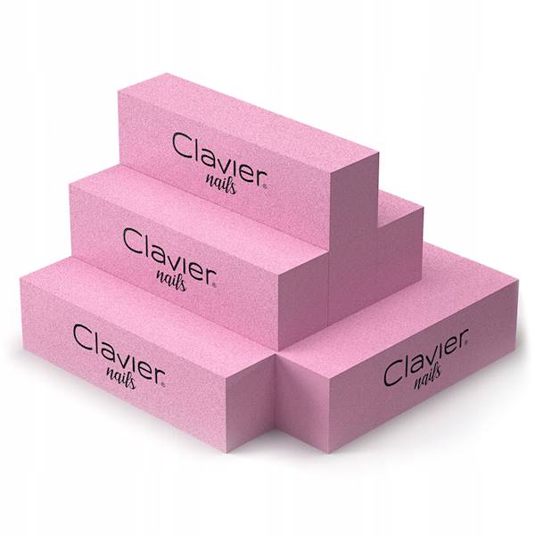CLAVIER blok polerski różowy -10 szt