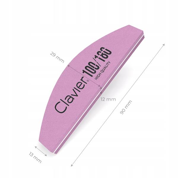 CLAVIER mini buffer 100/180 ŁÓDKA róż -10 szt