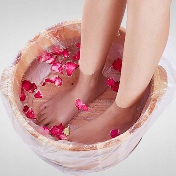 Worki foliowe do pedicure AlleMed -50 szt