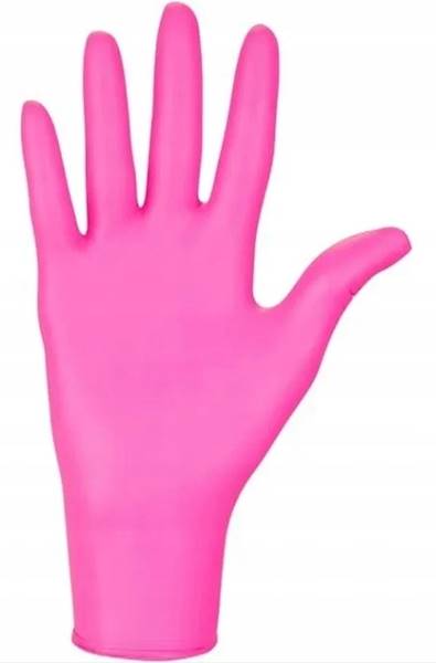MERCATOR rękawiczki nitrylex magenta S 