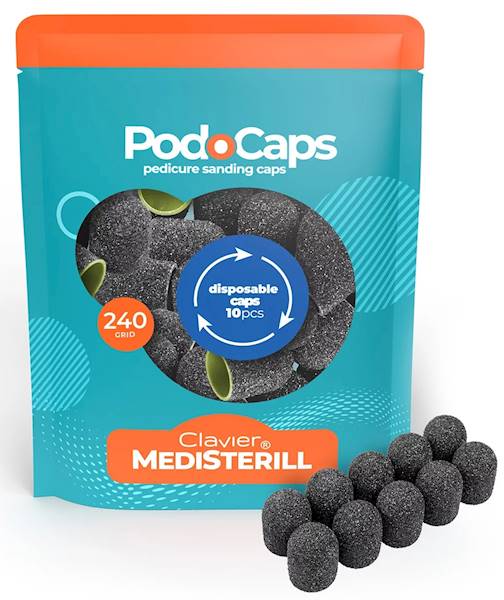 CLAVIER MEDISTERILL do podocaps 240gr  13mm 10 szt