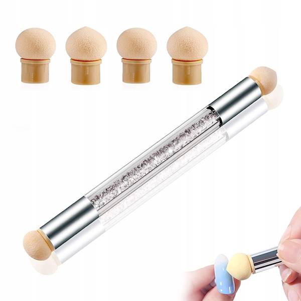 Pędzelek stempel do ombre 6 końcówek BABYBOOMER