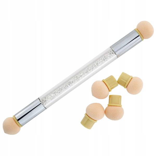 Pędzelek stempel do ombre 6 końcówek BABYBOOMER
