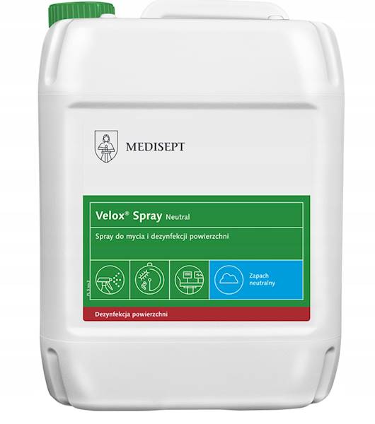 Velox Spray neutral preparat do dezynfekcji 5l