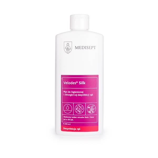 Velodes Silk preparat do dezynfekcji dłoni 500ml