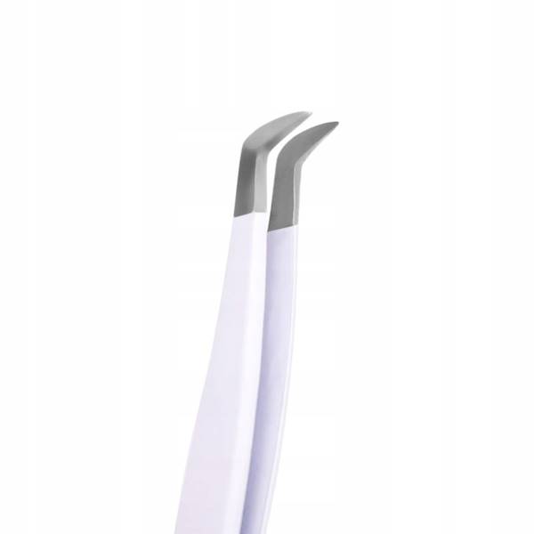 Noble Lashes Pęseta WHITE SWAN MAXI
