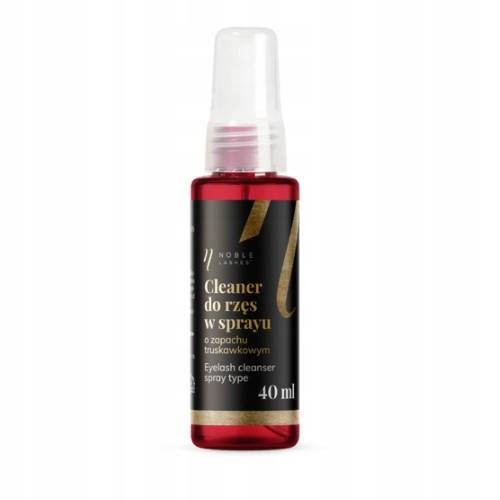 Noble Lashes Cleaner do rzęs SPRAY truskawkowy40ml