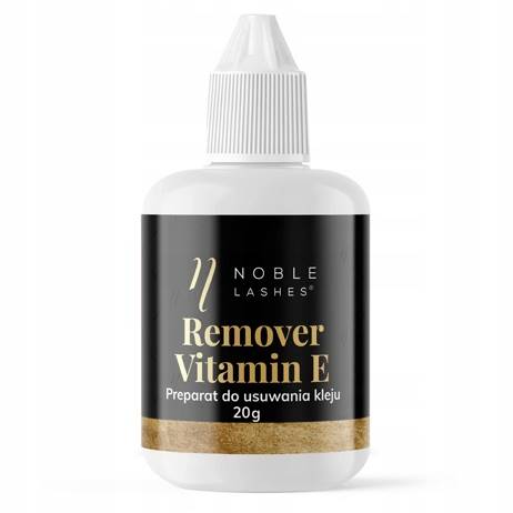 Noble Lashes Remover w płynie z VIT E 20g