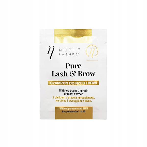 Noble Lashes Szampon do rzęs PURE LASH 3 ml