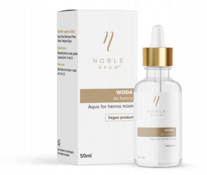 Noble Brow woda do henny pudrowej 50 ml