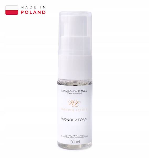 Wonder Lashes Szampon w piance do brwi i rzęs 30ml