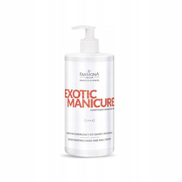 EXOTIC MANICURE Krem regenerujący do dłoni i pazno