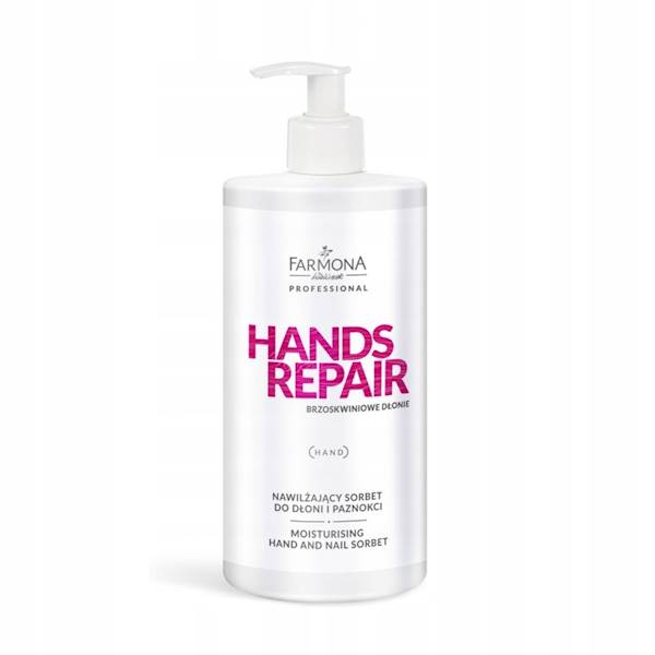 HANDS REPAIR Nawilżający sorbet do dłoni 500ml