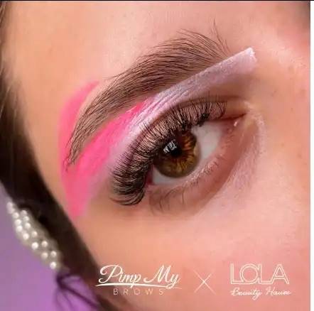 Pasta do geometrii brwi LOLA Pimp my brows -różowa