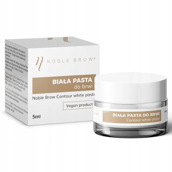 Noble Lashes Biała pasta do brwi 5ml