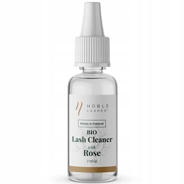 Noble Lashes BIO Cleaner do rzęs z Różą 10ml