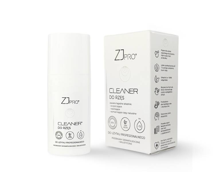 ZJ PRO PRO-CLEANER 15 ml  Do czyszczenia rzęs