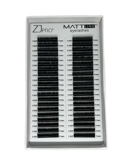 ZJ PRO Rzęsy MATTline C 0,07 | 7mm