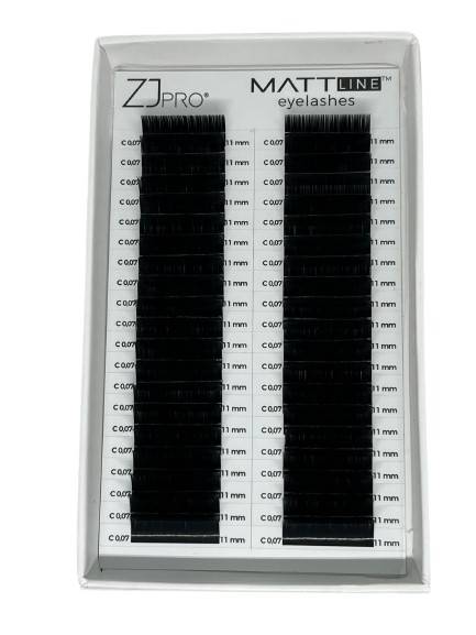 ZJ PRO Rzęsy MATTline C 0,07 | 11mm