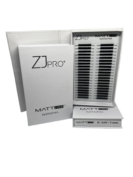 ZJ PRO Rzęsy MATTline D 0,07 | 7mm