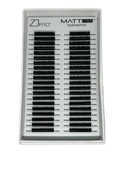 ZJ PRO Rzęsy MATTline D 0,07 | 6mm