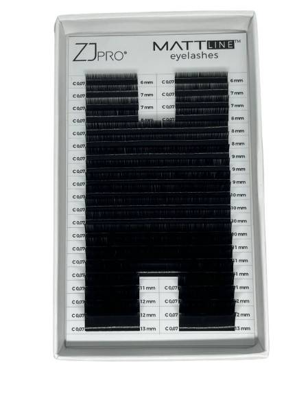 ZJ PRO Rzęsy MATTline C 0,07 | MIX  6mm-13mm
