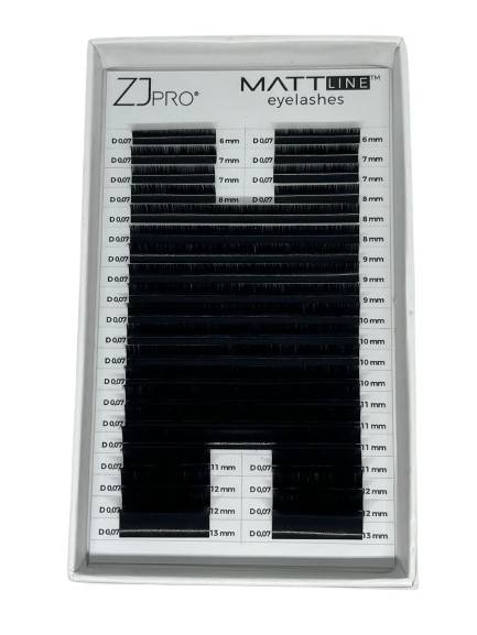 ZJ PRO Rzęsy MATTline D 0,07 | MIX  6mm-13mm
