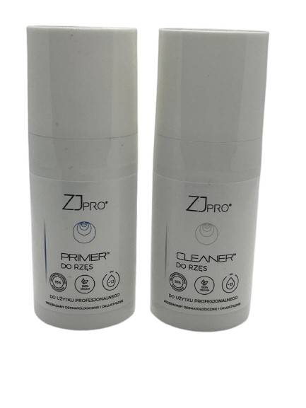 ZESTAW Cleaner i primer ZJ PRO 2x15 ml