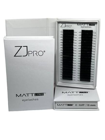 ZJ PRO Rzęsy MATTline C 0,07 | 13mm