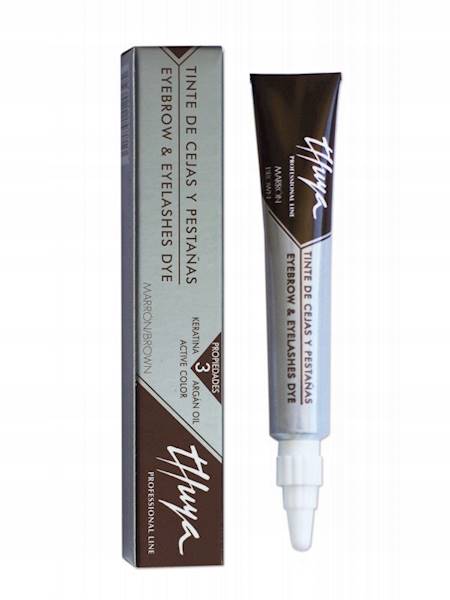 THUYA Farba araganoo keratynowa - brązowa 14ml
