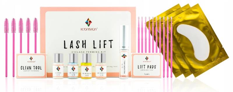 ICONSIGN Zestaw do liftingu i laminacji rzęs XXXL