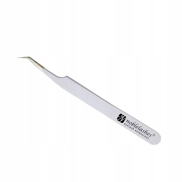 Noble Lashes Pęseta WHITE L VOLUME
