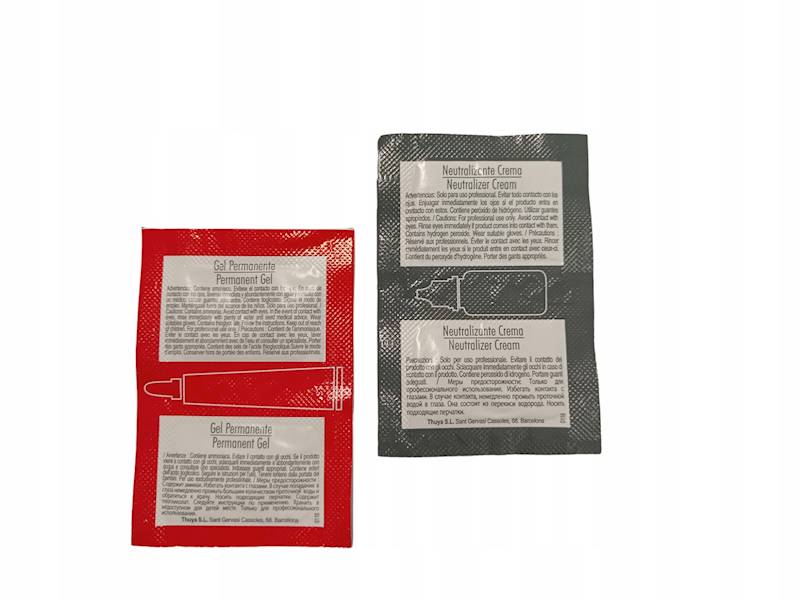ZESTAW THUYA saszetka żel + neutralizator2x2ml