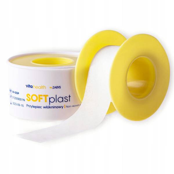 Przylepiec SOFT PLAST VITA HEALTH 2,5CM x 5M-1SZT