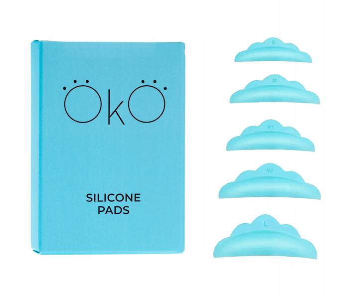 OKO zestaw wałków silikonowych 5 par (S,M,M1,M2,L)