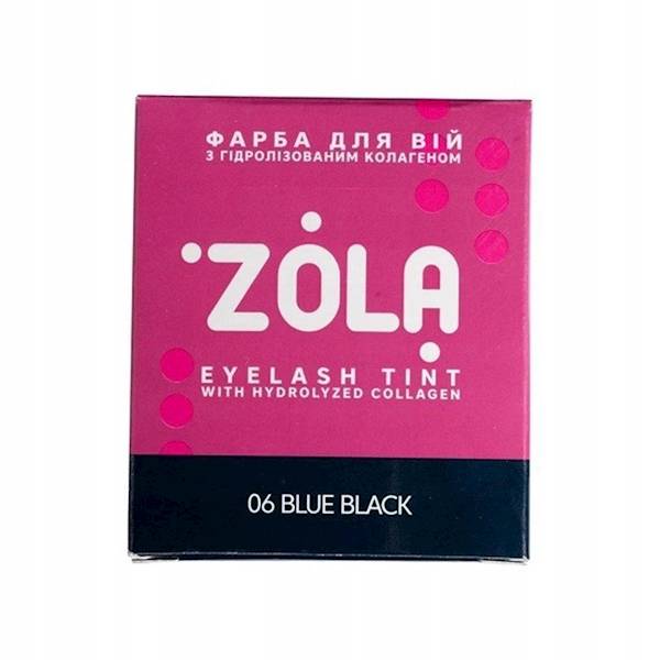 ZOLA Farbka w SASZETCE #06 Blue Black + oxidant3%