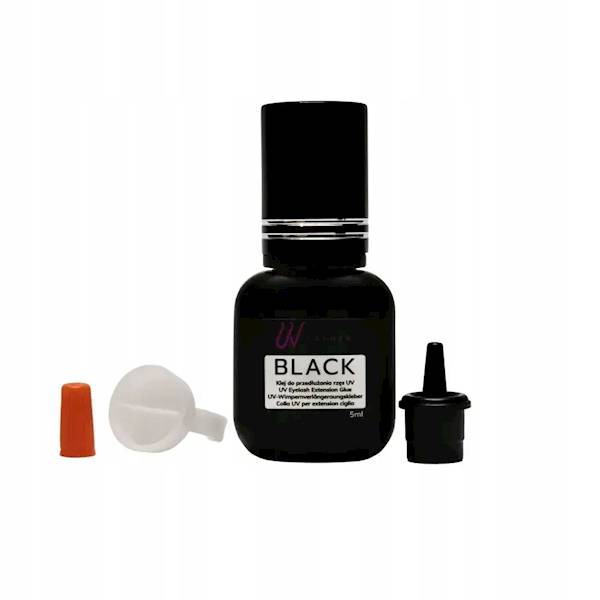 Noble Lashes Klej do rzęs UV BLACK 5ml