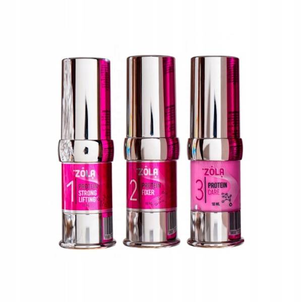 ZOLA  PROTEIN PINK Zestaw do laminacji