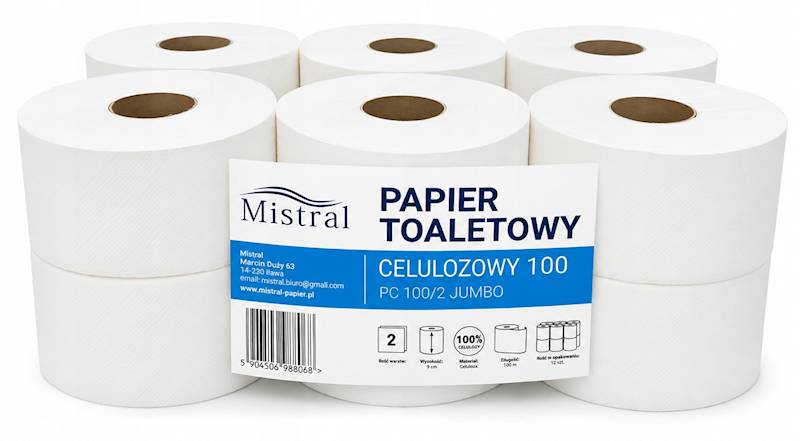 MISTRAL JUMBO papier toaletowy 12x100m