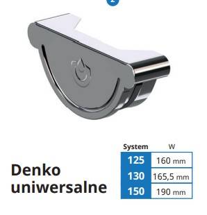 Krop stal denko uniwersalne 130