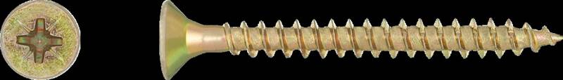 Wkręt hartowany do drewna i PVC 4,5x45mm