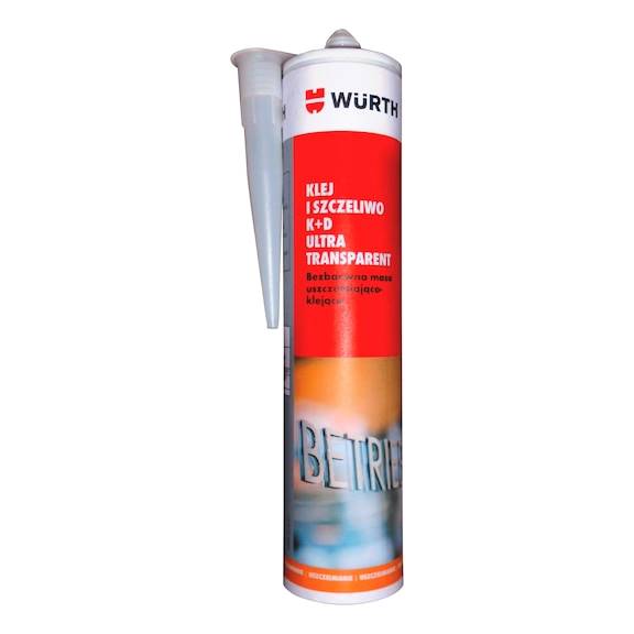 Klej strukturalny ultra transparent bezbarwny