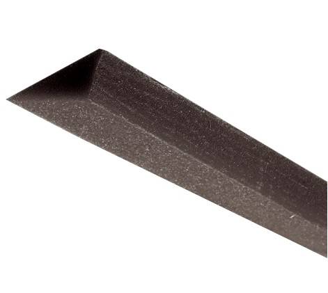 Klin dachowy czarny 25x43x140mm
