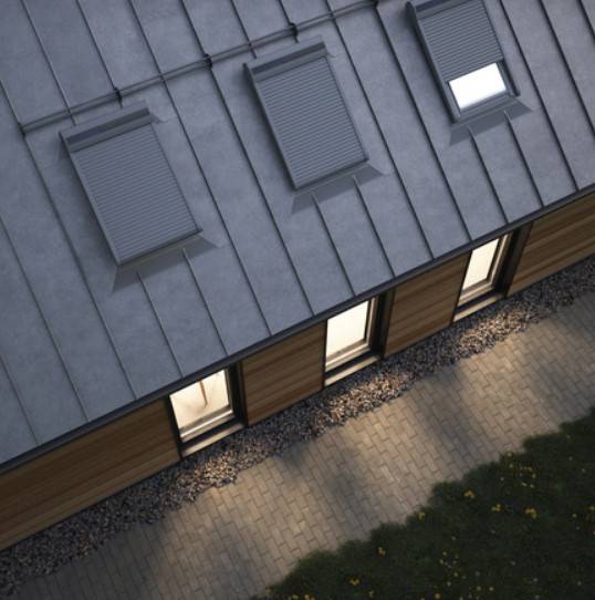 Dakea roleta zewnętrzna solarna 55x98